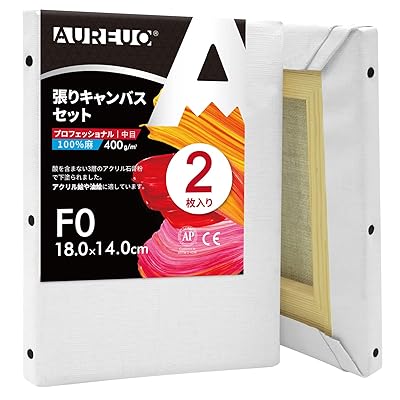楽天市場】【6枚/セット】キャンバス 張りキャンバス F4 油絵