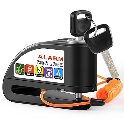 楽天市場】OFFBAIKU バイクロック 【アラーム開閉可能 2024最新型