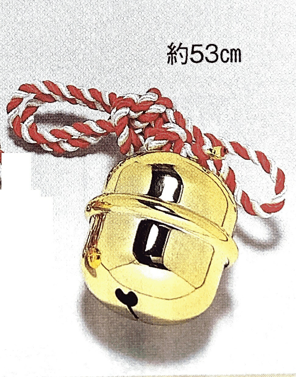 楽天市場】【国産・真鍮製】本坪鈴 2寸 幅5,4cmX高さ7cm 金メッキ付鈴