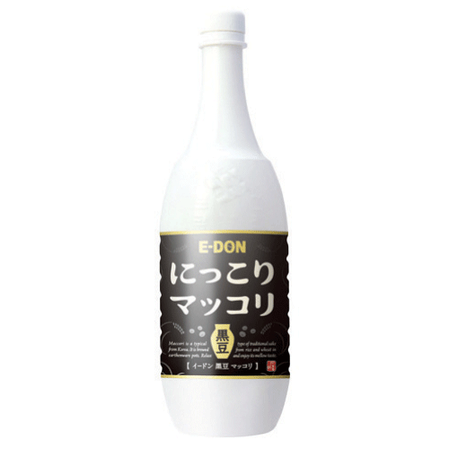 地域別送料無料　BOX販売【二東・イドン】EDON　黒豆マッコリ1000mlｘ1箱(15本)　くろまめマッコリ　韓国マッコリ　マッコリ　くろまめ