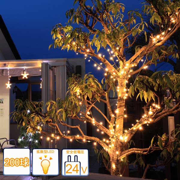 楽天市場】2in1イルミネーション/ローボルトLEDイルミネーション