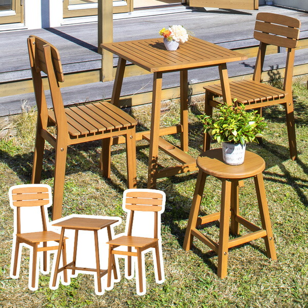 木製ソリ ガーデンチェア ナチュラルウッド ロープ付き 577446-7577378.jpg