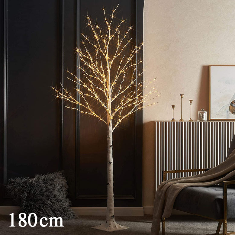 先行予約10月下旬頃入荷予定 ブランチツリー Led シラカバツリーライト 180cm クリスマスツリー おしゃれ イルミネーション Led 枝ツリー 木 北欧風 クリスマス インテリア スリムツリー 室内 装飾 Andapt Com