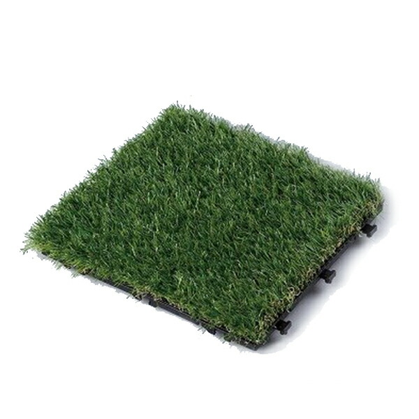 楽天市場】リアルすぎる人工芝 ジョイント式 30×30cm 18枚セット/人工