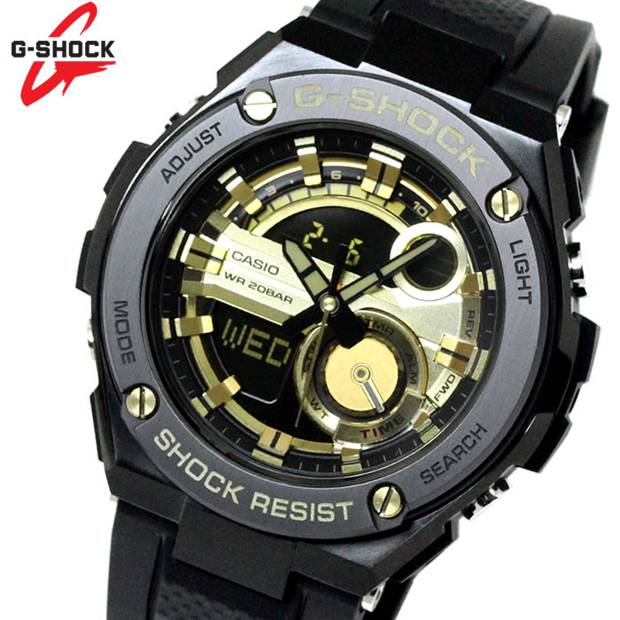 信頼 楽天市場 カシオ Casio Gショック G Shock Gスチール G Steel 海外モデル アナデジ メンズ 腕時計 Gst 210b 1a9 ブランド バレンタイン プレゼント ラッピング無料可能 カジュアル アウトドア かっこいい 人気 激安 おすすめ バレンタイン 誕生日 ギフト Sns