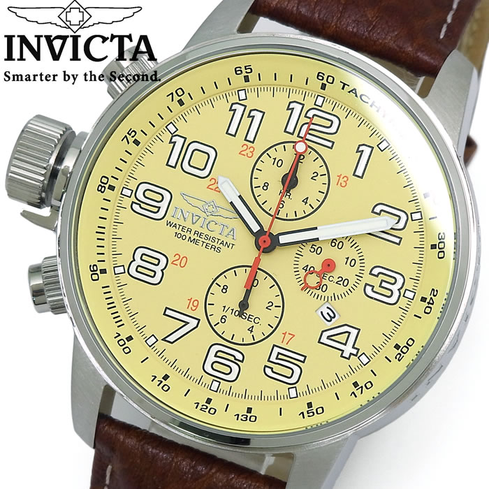 【楽天市場】【送料無料】腕時計 メンズ クロノグラフ INVICTA インビクタ フォースコレクション 革ベルト 2772 ブランド