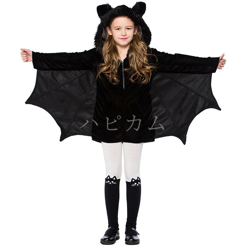THOM WILLS ハロウィン コウモリコスプレ 衣装 仮装 大人用 コスチューム 大きいサイズ 魔女 吸血鬼 コスプレ衣装 レディース 魔法使い 小悪魔 デビル ハロウイン 大人 ハロウィン衣装 文化祭 ワンピース 大きい 女性 ハロウィンコスチューム 親子服 祭り 舞台装 演出服