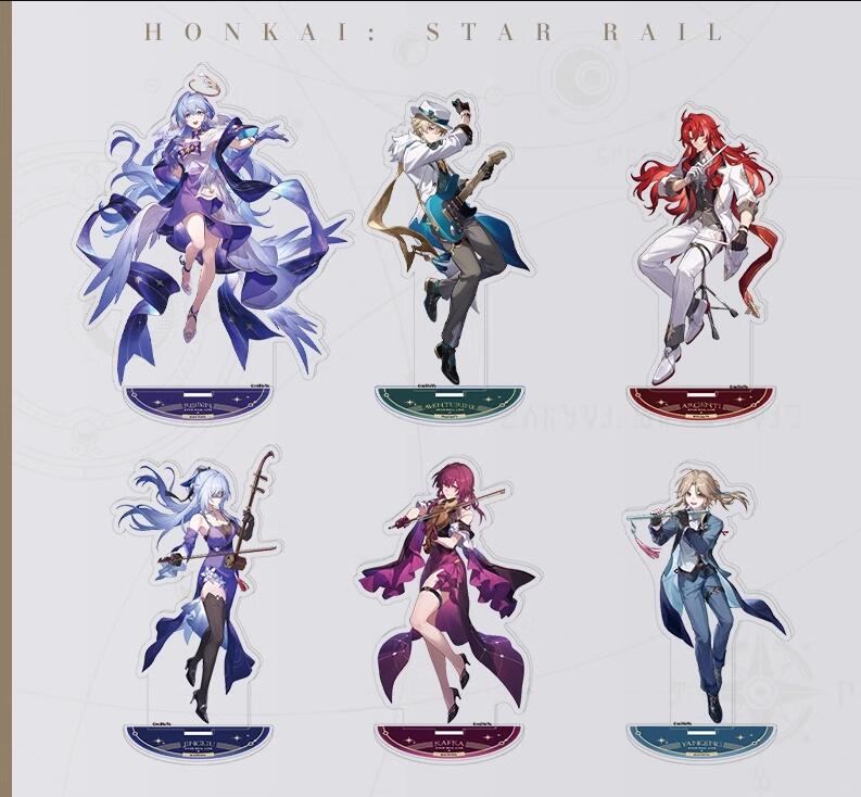 【正規品】崩壊：スターレイル キャラクターグッズ 公式グッズ コンサート 音楽会 アクリルスタンド アクスタ 鏡流 カフカ アベンチュリン 彦卿 アルジェンティ ロビン