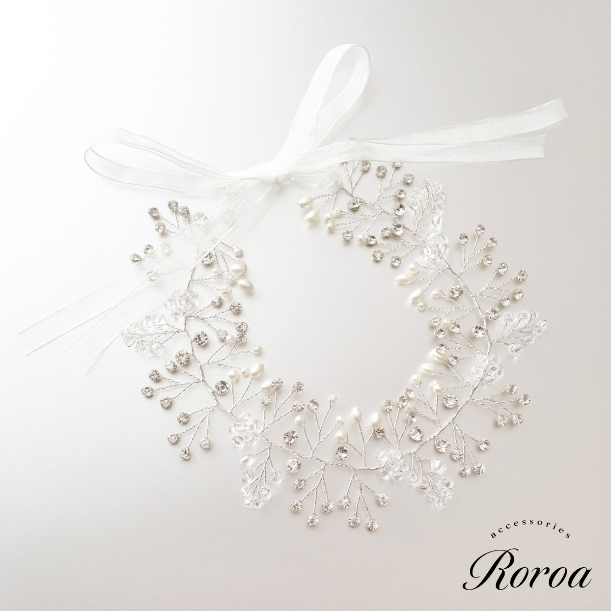 【人気】小枝アクセサリーヘッドドレスティアラカチューシャブライダル結婚式ヘアアクセサリーウェディングウエディング髪飾りシルバーゴールド小枝花葉リーフフラワージュエリービジューヘッドアクセサリー発表会演奏会二次会卒業式パーティー4