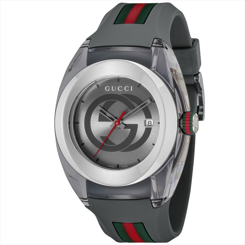 グッチ GUCCI 腕時計 GUCCI YA137109A SYNC グレー メンズ腕時計