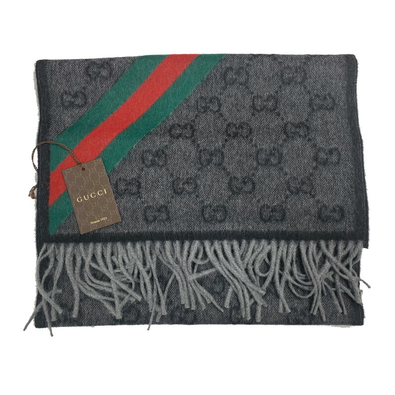 高品質 グッチ GUCCI マフラー 570603-3GB18 1466 Wo Alpaca