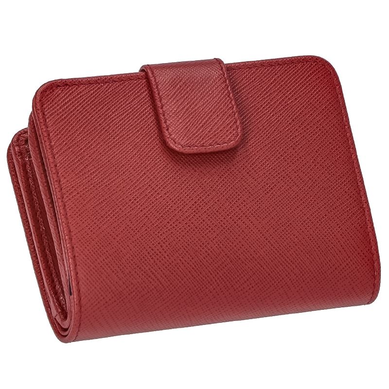 プラダ　PRADA　二つ折財布　1ML018　FUOCO　レディース