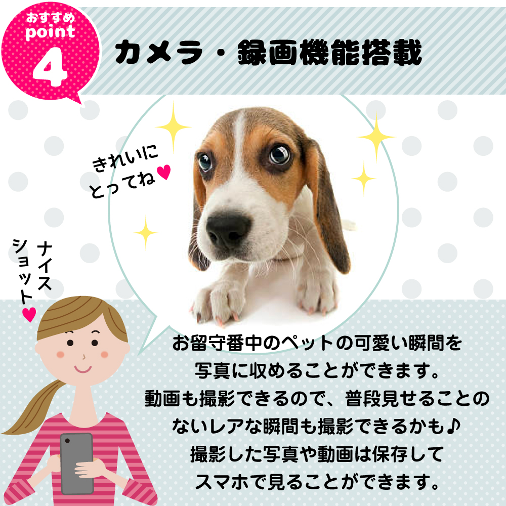 大注目 楽天市場 安心1年保証 猫 犬 ペット 自動 給餌器 自動給餌器 カメラ付き スマホ 遠隔操作 自動餌やり機 タイマー 猫用 小型犬用 自動給餌機 自動餌やり器 ねこ ネコ いぬ イヌ ペット お留守番対策 安全 ごはんでるでる君 Plus 正規品 ハピポート