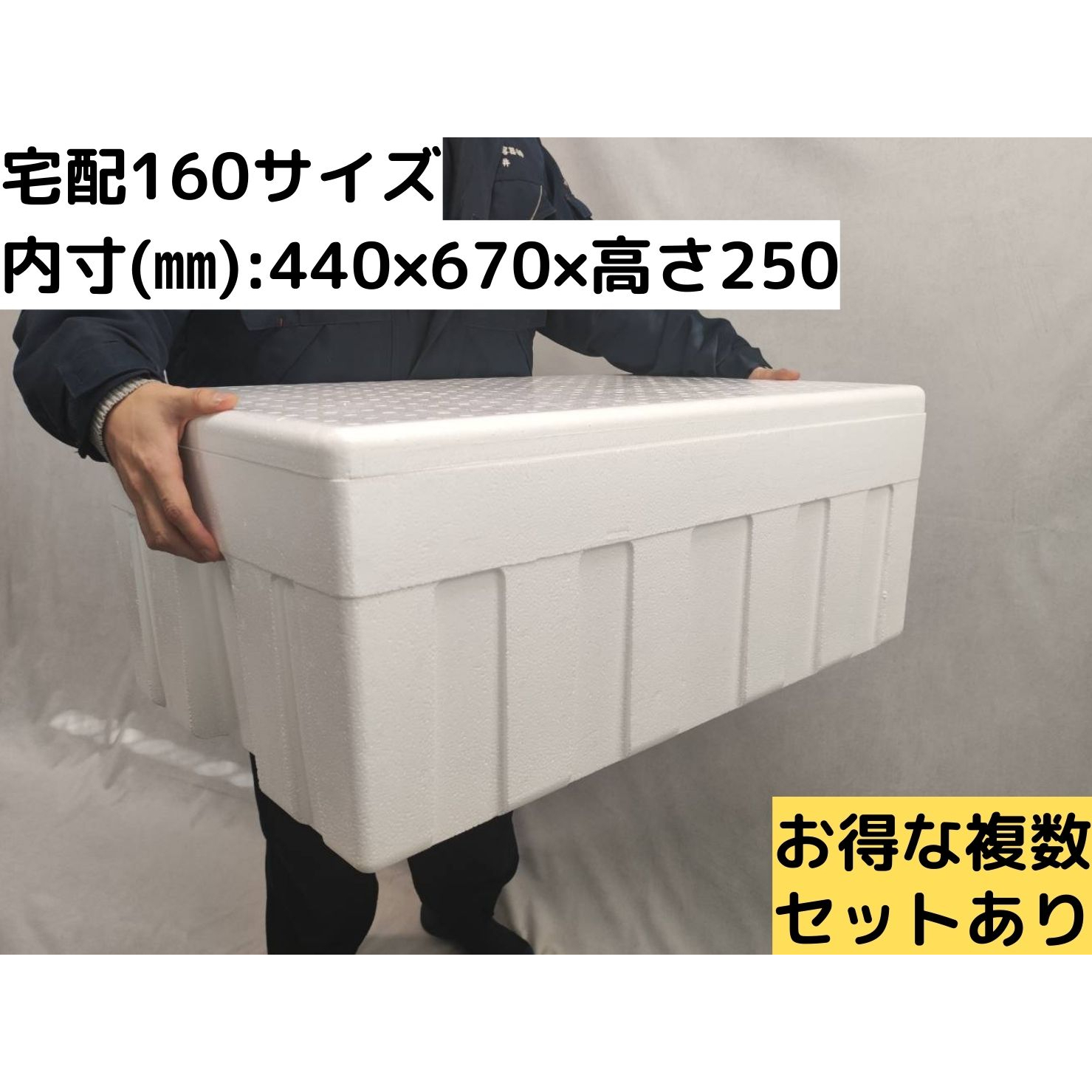 楽天市場】☆マラソン期間中P2倍対象商品☆【お得な複数セットあり・送料無料】発泡スチロール容器 発砲スチロール 大きい 大箱 特大 保冷箱  クーラーボックス 宅配便160サイズ 保冷 軽量 丈夫 魚 釣り BBQ お祭り レジャー キャンプ 自由研究【HL-90】（幅460×奥行740×高  ...