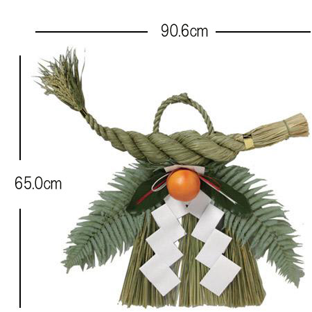 楽天市場】特大サイズ 伊勢のしめ縄【蘇民将来子孫家門】【笑門】【千