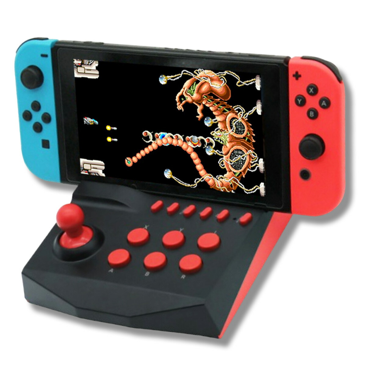 楽天市場】Switch2/Switch用 筐体型アーケード コントローラ アケつく