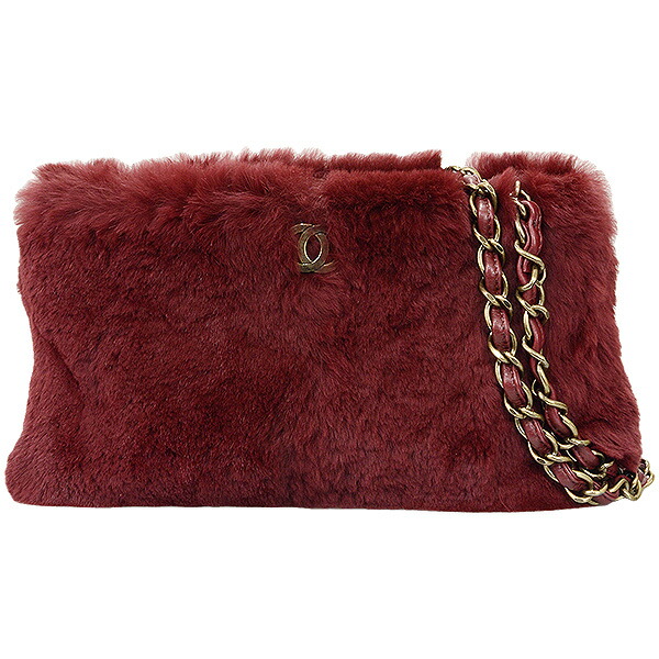 楽天市場】【バッグ】CHANEL シャネル ラパン ラビットファー ココ