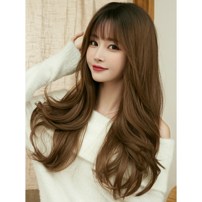 楽天市場 フルウィッグ ロング ハイレイヤー ウィッグ 自然 毛先ワンカールロングフルウィッグ 小顔 シースルーバング ｈａｐｐｙ ｆａｓｈｉｏｎ