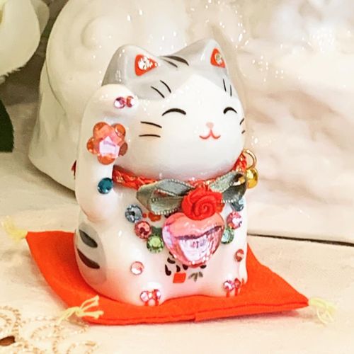 招き猫 デコレーション キラキラ 置物 おしゃれ かわいいラインストーンのデコレーションがかわいい 彩絵福招き猫 2体セット トラ 灰トラ 商売繁盛 開店祝い 合格祈願 御祝 内祝 縁起物 薬師窯 Marcsdesign Com 招き猫 デコレーション キラキラ 置物 おしゃれ かわいいラインストーンのデコレーションがかわいい 彩絵福招き猫 2体セット トラ 灰トラ 商売繁盛 開店祝い 合格祈願 御祝 内祝 縁起物 薬師窯 Marcsdesign Com