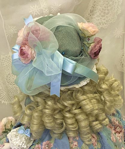 若月まり子 創作ビスクドール「デルフィーヌ」フラワーフェアリー 妖精