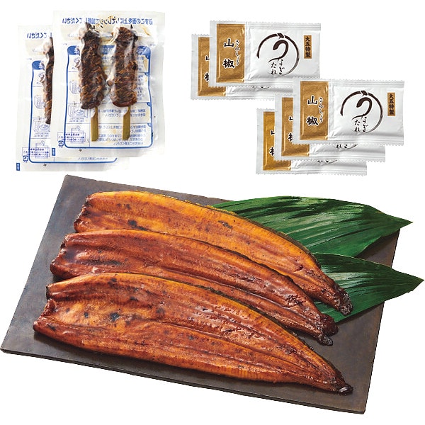 惣菜 お中元 ギフト 魚介 ウナギ 鰻 うなぎ問屋の大五蒲焼 国産 うなぎ かば焼き 3尾 セット 詰め合わせ グルメ 食品 冷凍 内祝い お返し 出産内祝い 結婚内祝い 結婚祝い 出産祝い 香典返し 快気祝い お祝い返し 引越し 挨拶 お礼 プレゼント 送料無料|ハローベビー 内祝い お返しギフト