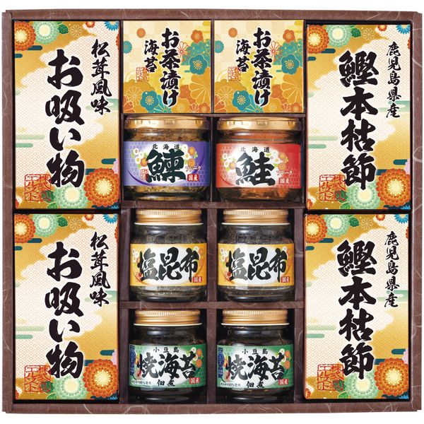 惣菜 和風惣菜 母の日 ギフト 即席 吸い物 松茸風味 かつお節 鰹節 お茶漬け 海苔 佃煮 セット 詰め合わせ ご飯のお供 食品 内祝い お返し 出産内祝い 結婚内祝い 結婚祝い 出産祝い 香典返し 快気祝い お祝い返し 引越し 挨拶 お礼 プレゼント 送料無料 6456-70