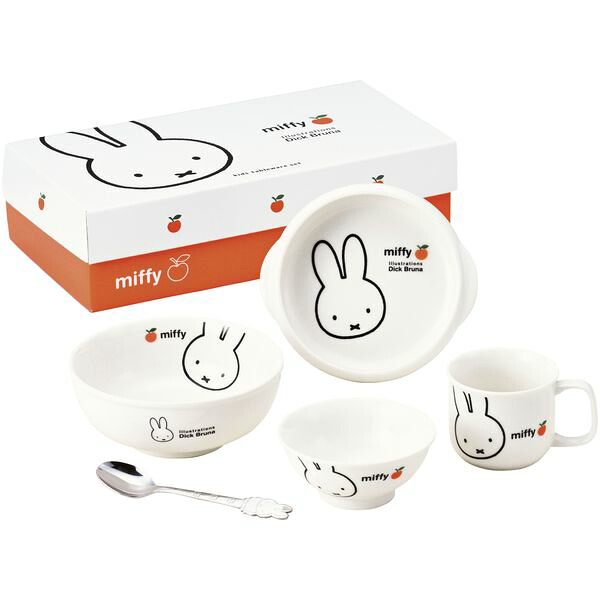 ミッフィー miffy キャラクター グッズ キッズ用食器 ギフト 茶碗 マグ UDボウル 鉢 スプーン セット 詰め合わせ 子供用 内祝い お返し 出産内祝い 結婚内祝い 結婚祝い 出産祝い 香典返し 快気祝い お祝い返し 引越し 挨拶 お礼 プレゼント 送料無料 242740