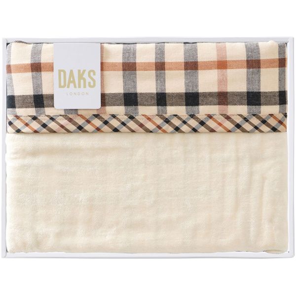 ダックス DAKS 寝具 シングル 母の日 ギフト 毛布 ブランケット リバーシブル 綿毛布 毛羽部分 ケット ブランド 内祝い お返し 出産内祝い 結婚内祝い 結婚祝い 出産祝い 香典返し 快気祝い お祝い返し 引越し 挨拶 お礼 プレゼント 送料無料 DK530100-3