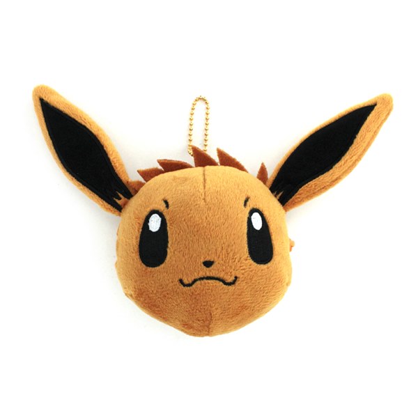 楽天市場 メール便追跡不可 ポケットモンスターサン ムーン イーブイ フェイスマスコット 財布 グッズ ぬいぐるみ ストラップ ポケモン 男の子 キッズ 任天堂 Pm 2631 キャラクターランド はなはな