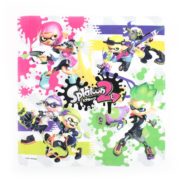 楽天市場 ゆうパケット可 スプラトゥーン2 ランチクロス インクカラーvs柄 給食 ナフキン キャラクター ゲーム イカ キッズ グッズ 子供 入園 入学 年度柄 Nintendo 任天堂 ニンテンドウ Spt 765 キャラクターランド はなはな