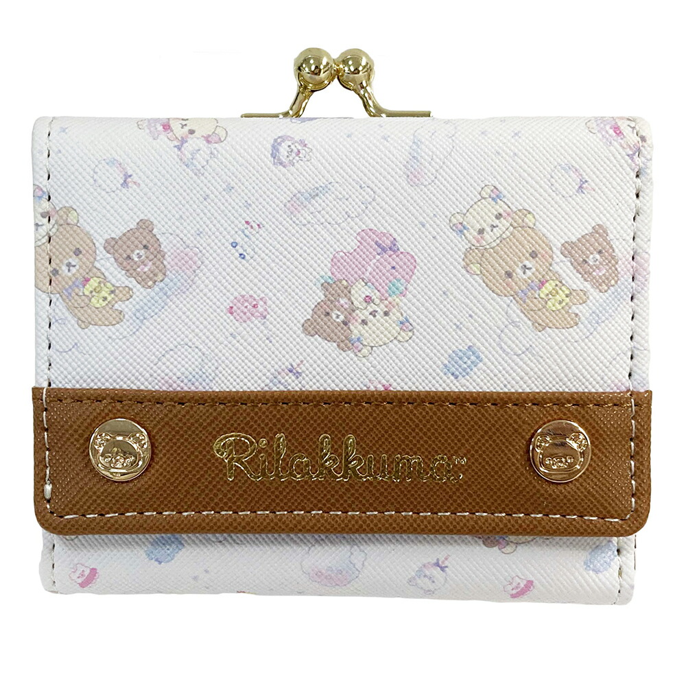 コリラックマ財布 SAN-X コリラックマ コンパクト財布 Drawing2 コリラックマとチャイ