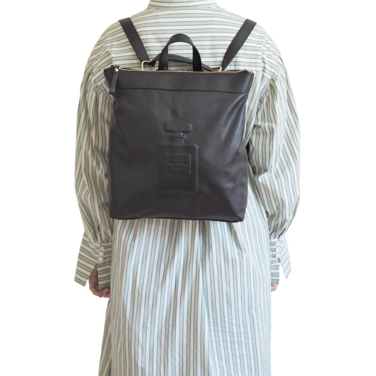 【IOPELLE/イオペレ】632BACKPACK(BAGバッグ2WAYトートワンショルダー付きレザー本革イタリア製送料無料)