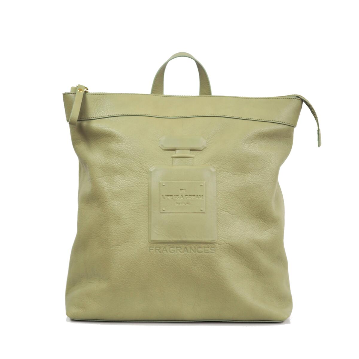 【IOPELLE/イオペレ】632BACKPACK(BAGバッグ2WAYトートワンショルダー付きレザー香水瓶本革イタリア製送料無料)