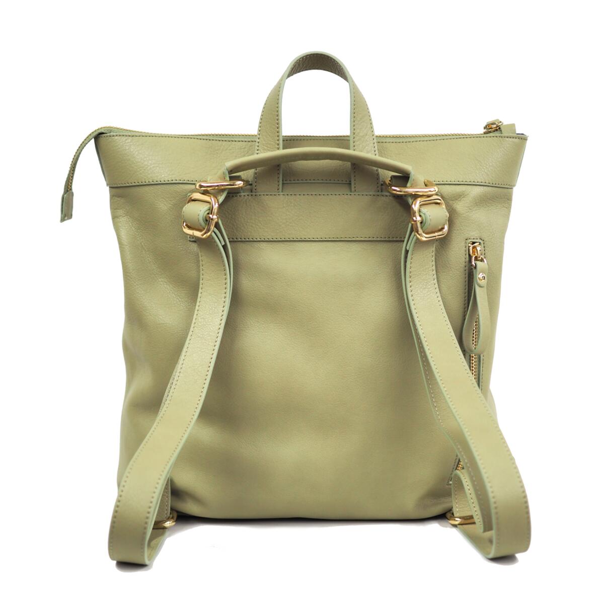 《お買い物マラソンクーポン発行中!》【IOPELLE/イオペレ】632BACKPACK(BAGバッグ2WAYトートワンショルダー付きレザー香水瓶本革イタリア製送料無料)