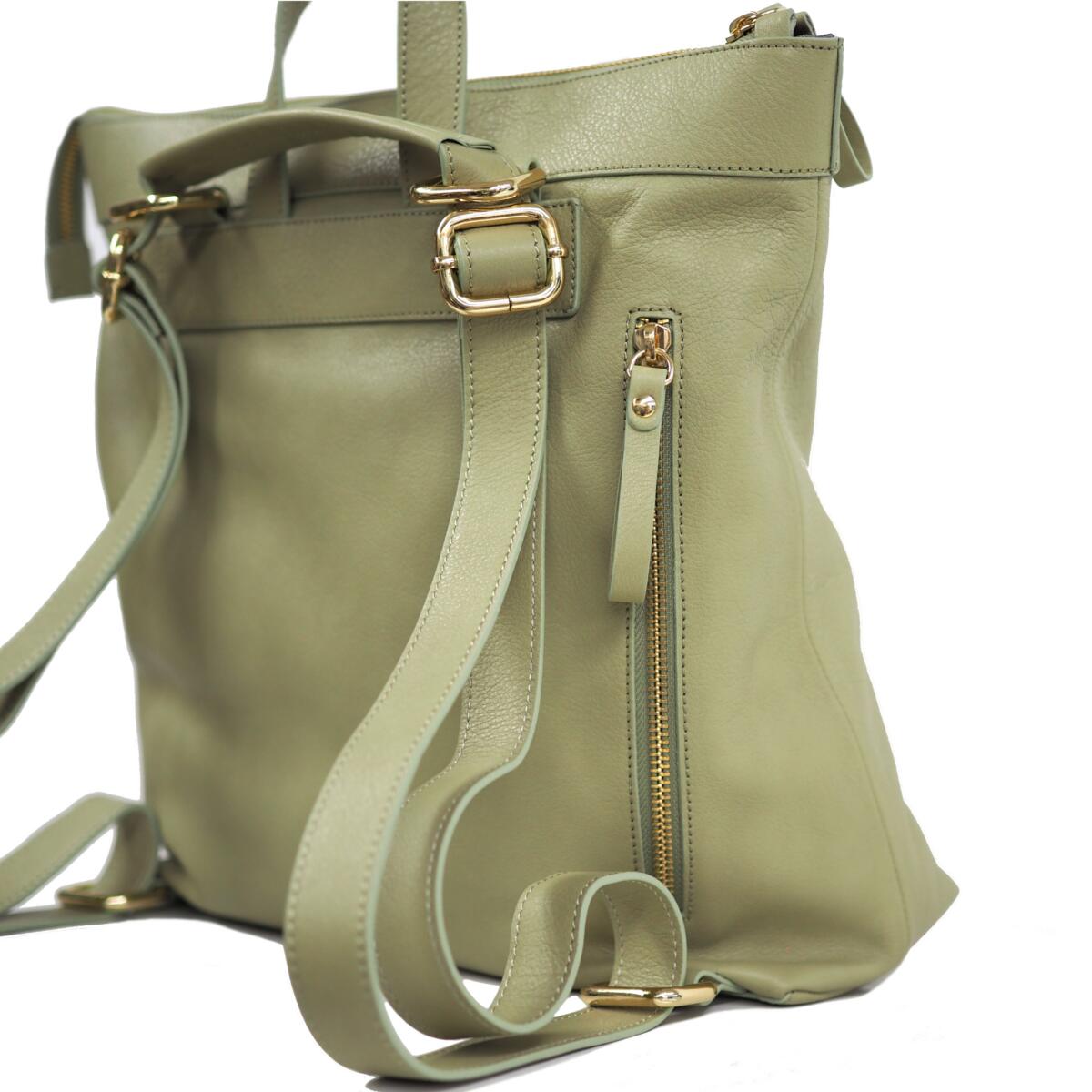 《お買い物マラソンクーポン発行中!》【IOPELLE/イオペレ】632BACKPACK(BAGバッグ2WAYトートワンショルダー付きレザー香水瓶本革イタリア製送料無料)