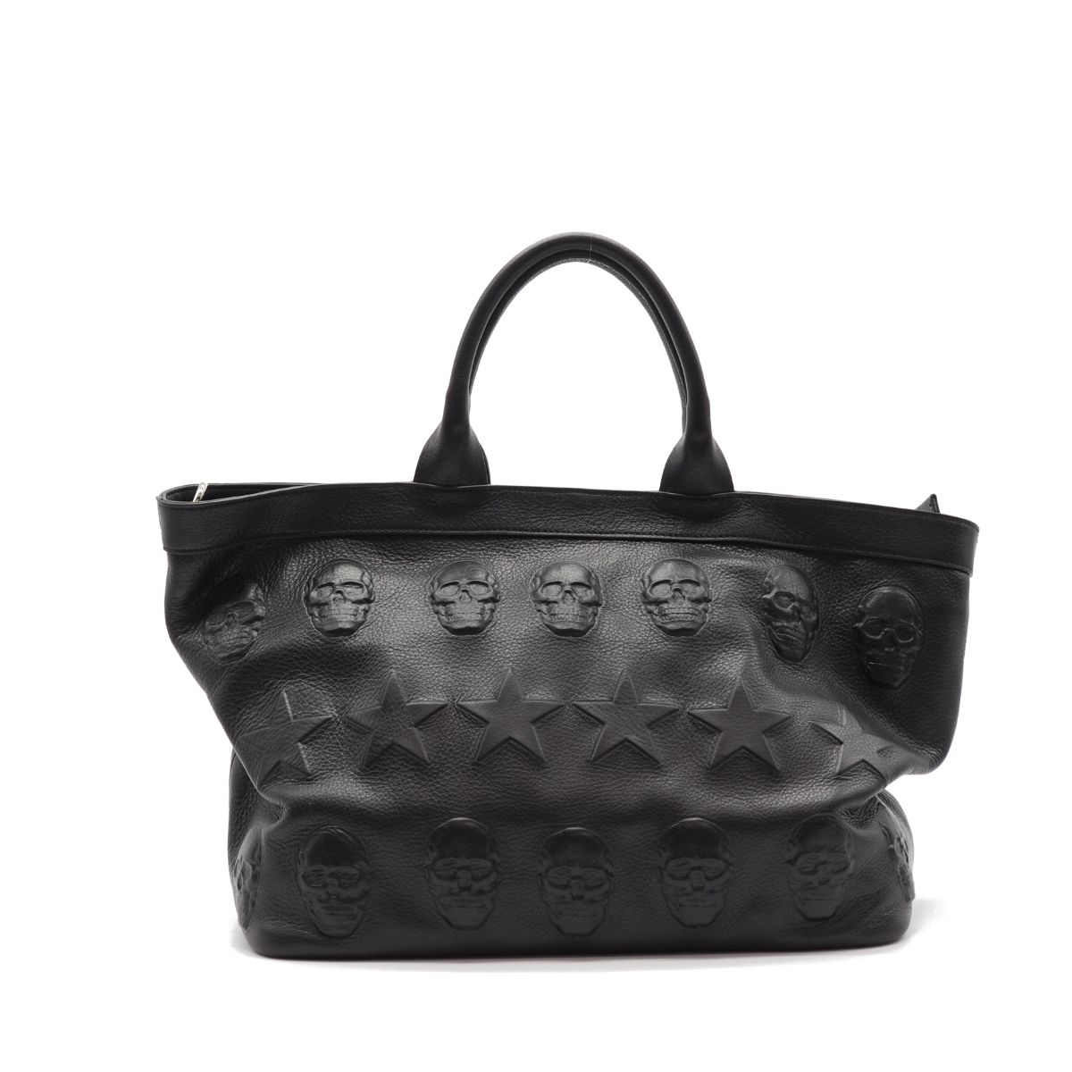 ビジネス イオペレ 送料無料 ショルダー 仕事 横型 スター バッグ ドクロ ショルダー レザー 髑髏 トート Tote Iopelle イオペレ バッグ ワンショルダー トート 型押し 551 ビジネス ドクロ Bag スタンプ 一点のみ入荷 星 バッグ 斜めがけ