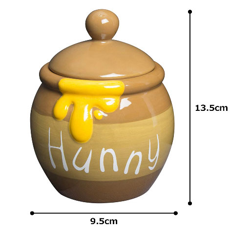 楽天市場 送料無料 くまのプーさん ハニーポット San28 ディズニー Disney くまのぷーさん Winnie The Pooh キャラクター グッズ 食器 壺 はちみつ 容器 ハチミツ 蜂蜜 かわいい インスタ映え インテリア プレゼント ギフト キャニスター おしゃれ ペン立て 小物