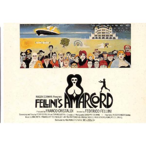 フェリーニのアマルコルド　ポスター フェリーニのアマルコルド (1973) - ポスター画像 — The Movie