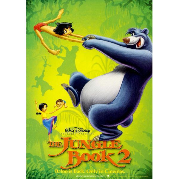 【メール便送料無料】 ディズニー　ジャングル・ブック2ポストカード【The Jungle Book2】　通販　　プレゼント画像