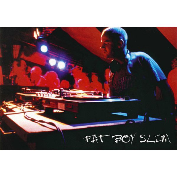 ファットボーイ・スリムポストカード《Fatboy Slim》ノーマン・クック《Norman Cook》 通販 プレゼント