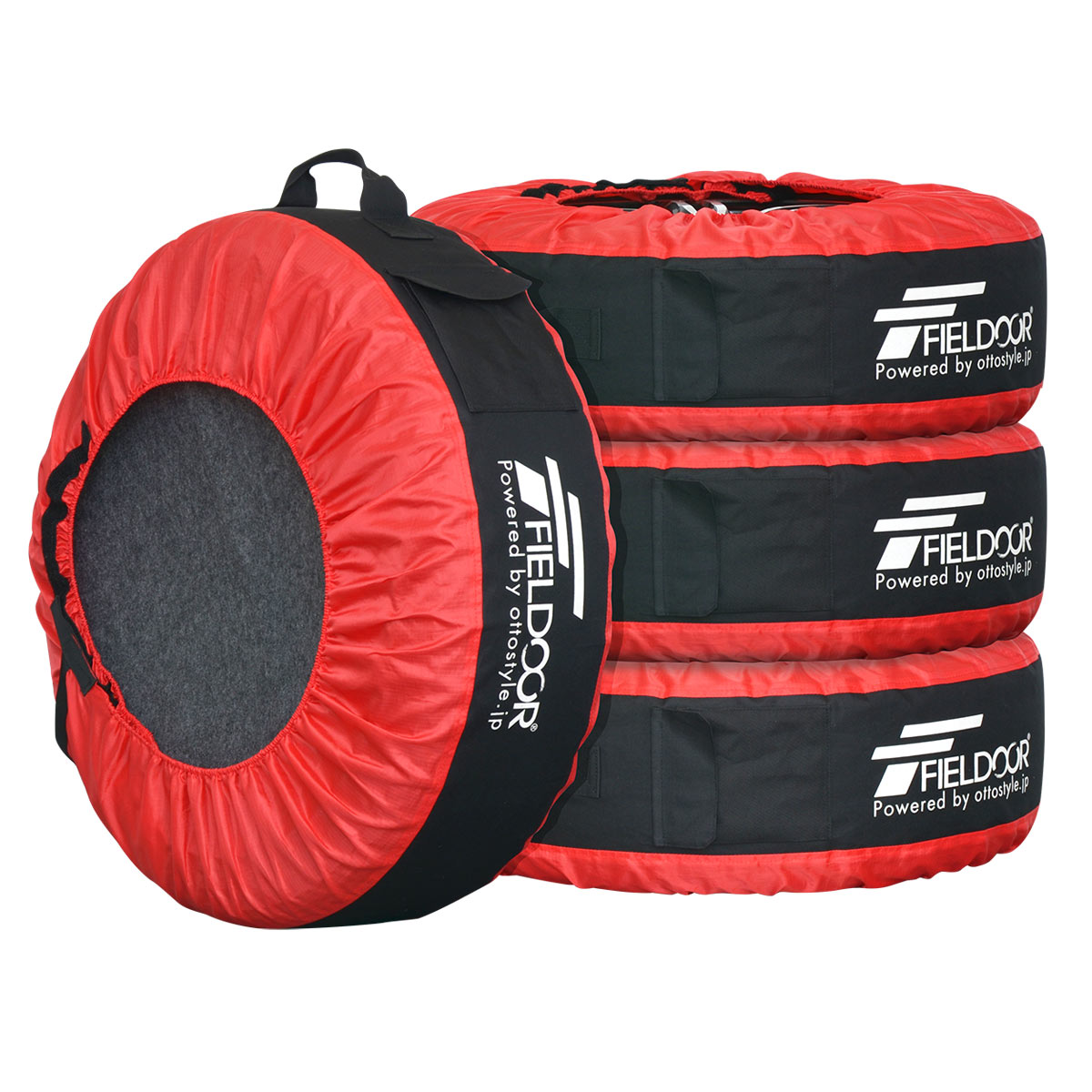 【楽天市場】タイヤトート[tire tote] タイヤカバー タイヤ カバー 1台分[4枚セット] 直径56～76cmまで対応 厚さ25