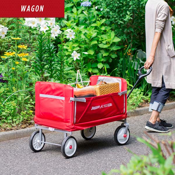 ついに再販開始！】 1年保証 Radio Flyer ラジオフライヤー 3-in-1 イージーフォールドワゴン 3950 2人乗り キャリーワゴン  キャリーカート ベンチ 台車 折りたたみ 乗用玩具 レジャー ピクニック 室内 外 外遊び おもちゃ 収納 おもちゃ箱 乗り物 子供 送料無料 あす楽  ...