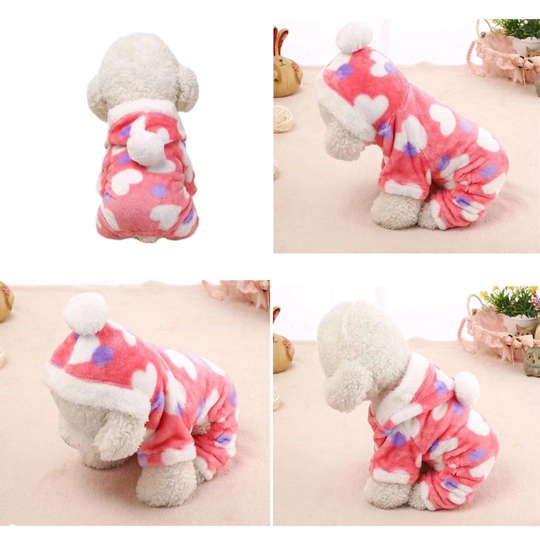 ペット服 犬用 猫用 小型犬 中型犬 大型犬 パジャマ ロンパース オシャレ アメカジ風 フード付き ワンちゃん 猫ちゃん カワイイ シャツ ドッグウェア 洋服 着物 コスプレ ペット用品 ヒョウ柄 Educaps Com Br