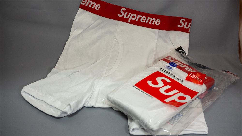 シュプリーム Hanes Boxer Brief M ボクサーパンツ　白 楽天市場】L【1枚】【Supreme x Hanes Boxer Briefs White