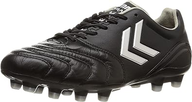 ヒュンメル サッカースパイク ヴォラート SUPER WIDE ブラック シルバー (9095) 25.5 cm