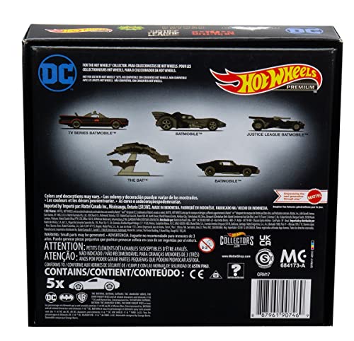 ホットウィール ( Hot Wheels ) 【オンライン限定】 プレミアムボックス Batman 【3才~】 GRM17 ブラック