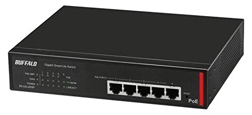 緩衝装置置き目 BS-GSL2005P 法人向け Giga相応う PoE Layer2 かっこ良いLite取り替えっこ 5界面