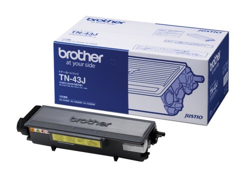 ブラザー工業 brother純正 トナーカートリッジ TN-43J 対応型番:HL-5380DN、HL-5350DN、HL-5340D、MFC-8380DN、MFC-8890DW 他 a4