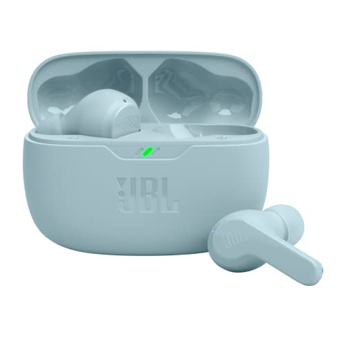 JBL公式限定 JBL WAVE BEAM 完全ワイヤレスイヤホン IP54防水防塵 外音取込 BASSサウンド アプリ Bluetooth (ミント)