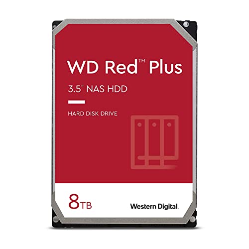 Western Digital ウエスタンデジタル WD Red Plus 内蔵 HDD ハードディスク 8TB CMR 3.5inch SATA 5640rpm キャッシュ256MB NAS WD80EFPX-AJP エコパッケージ 国内正規代|ハッピーアンドハッピー